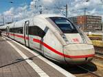 412 073 als ICE nach Hamburg in Münster Hbf, 23.06.2023