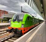 FLIXTRAIN  182 503 mit FLX Köln - Hamburg in Münster, 23.08.2024