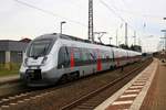 9442 804 (Bombardier Talent 2) von Abellio Rail Mitteldeutschland als SE 74527 (SE15) von Saalfeld(Saale) nach Leipzig Hbf verlässt Naumburg(Saale)Hbf auf Gleis 1. [9.9.2017 - 9:23 Uhr]