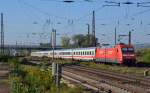 101 020 bespannte am 12.10.15 den IC 2340 von Dresden nach Frankfurt(M).