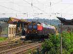 DB 143 893-6 mit der RB 16312 von Halle (S) Hbf nach Eisenach, am 08.09.2015 in Naumburg (S) Hbf.