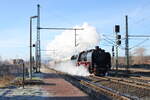 MDV 50 3501 mit dem DPE 34049 von Meiningen nach Naumburg (S) Hbf, am 30.11.2024 in Neudietendorf.