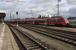 442 769-6  Ludwigsstadt  wartet am 28.12.2017 als RE4828 nach Sonneberg(Thür) Hauptbahnhof im Nürnberger Hauptbahnhof auf Abfahrt. 