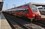 442 777-9 steht am 15.11.2018 als RE4960 nach Sonneberg(Thür) Hauptbahnhof im Nürnberger Hauptbahnhof bereit. 