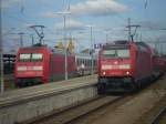 Links: 101 031  steht mit EC nach Wien Westbf.