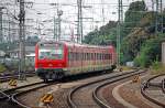 Abgestellte S-Bahn-Garnitur im Gleisvorfeld des Nrnberger Hbf, 4.9.010.