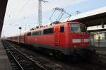 Hier 111 056-8 mit RB35964 von Allersberg(Rothsee) nach Nnberg Hbf., dieser Zug stand am 28.11.2010 in Nrnberg Hbf.