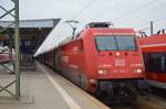 101 109-7 ''Cewe Fotobuch'' mit Mnchen-Nrnberg Express in Nrnberg Hbf am 05.04.2013