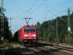 185 260 durchfhrt am 24.September 2011, Nrnberg-Reichelsdorf Richtung Schwabach.