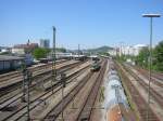 Hauptbahnhof Pforzheim am 28.05.2005.