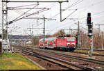 143 909-0 der S-Bahn Dresden (DB Regio Südost) als S 32741 (S2) von Dresden Flughafen erreicht den Endbahnhof Pirna auf Gleis 3 (Bahnsteig 1).
Aufgenommen am Ende des Bahnsteigs 3.
[8.12.2019 | 15:04 Uhr]