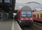 Hier eine RB21 nach Wustermark, dieser Zug stand am 27.2.2010 in Potsdam Hbf.