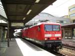 RB 20 im Hauptbahnhof Potsdam kurz vor der Abfahrt nach Hennigsdorf (b.