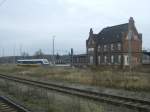 MR VT 653 am 08.12.2007 im Bahnhof Rathenow, Stdtebahn