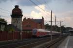 IRE  Berlin-Hamburg-Express  Entlastungszug (IRE 18588) von Berlin Ostbahnhof nach Hamburg Hbf, bei der Durchfahrt in Rathenow und geschoben hatte die Rostockerin 112 152-4 am 07.09.2014. Dieser Entlastungszug wird jetzt jeden Sonntag bis zum Fahrplanwechsel im Dezember 2014 geben. Ab Stendal nimmt dieser zweite IRE, aber den Weg über Wittenberge, Hagenow Land und Schwarzenbek nach Hamburg.