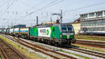 91 81 1193 900 (A-WENA) erreicht am 29.06.2024 mit einem KLV-Zug den Hauptbahnhof in Regensburg.