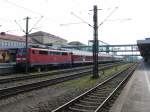 Regensburg Hbf mit 111 xxx-x mit RB nach Neumarkt (Oberpf) 