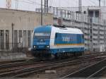 223 071 wird in Krze den ALEX nach Hof Hbf bernehmen, Regensburg Hbf, 14.03.2009 (Bahnbilder-Treffen)