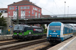 Alex 223 066 und 193 210 Regensburg Hbf 11.06.2016