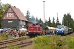 03.10.2013, Herbstfest im Bahnhof Rennsteig bei Schmiedefeld.