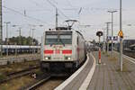 DB 146 557-4 verlässt Rheine mit einem IC von Emden nach Leipzig.