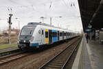 DB S-Bahn Stuttgart 430 230 als Probefahrt am Tag der Abnahme, am 13.02.2023 in Riesa. 