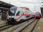 DB ET 4110 115 ehem. WestBahn als IC nach Dresden Hbf in Rostock Hbf, 17.03.20.