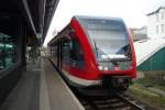 TOLL! Stadler GTW auf der S-Bahn!!! Am 09.02.2011 war 646 519 als S-Bahn S3 in Rostock Richtung Seehafen-Nord unterwegs.