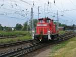 363 042 ist,am 28.Mai 2011,in Rostock unterwegs.