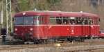 Schienenomnibus 796 625 von den Eisenbahnfreunde Zolleralb am 29.11.2009 in Rottweil.