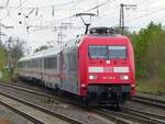 101 115 mit IC 2207 Norddeich=Mole - Köln in Salzbergen, 26.04.2023