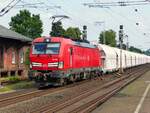 193 359 mit Güterzug nach NL in Salzbergen, 06.06.2024