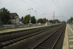 Bahnhof Sarstedt, hier halten die S4, der Erixx und der Metromom, am 07.09.2014