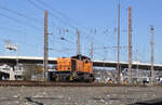 KSW 46 // Siegen Hbf // 9. März 2022. Das Foto wurde von einem öffentlichen, tiefer gelegenen, Fußweg aus aufgenommen.