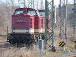 BR 204-347-9 und eine Schwestermaschine warten im Bahnhof von Stendal auf neue Aufgaben im Gterverkehr am 12.02.2011