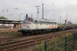 Beim Besuch in Stendal, zum Tag der offenen Tür des dortigen Bahnbetriebswerks am 21.09.2013, gab es im Bahnhof schon allerlei zu bestaunen, u.a.