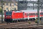 Tele-Nachschuss auf 147 017-8 von DB Regio Baden-Württemberg als RB 19970 nach Heilbronn Hbf, die ihren Startbahnhof Stuttgart Hbf auf Gleis 3 verlässt.
[16.7.2018 | 11:18 Uhr]