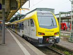 ET 5.01 A von Go Ahead als RB13 nach Aalen in Stuttgart Hbf, 09.06.2019. 