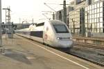 Am 20. November 2010 verlsst TGV 4409 Stuttgart Hbf.