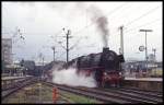 Stuttgart Hauptbahnhof am 23.6.1993:
011066 fuhr an diesem Tag um 9.30 Uhr mit einem Sonderzug aus Stuttgart ab!