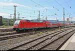 147 008-7 von DB Regio Baden-Württemberg als IRE19032 nach Karlsruhe Hbf verlässt seinen Startbahnhof Stuttgart Hbf auf Gleis 8.