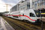 DB Stadler Kiss 4108 am 10.07.24 in Stuttgart Hbf (Oben)