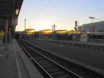 Gleis 15 in Stuttgart Hbf; 16.01.2011