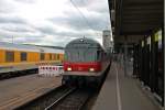 Ausfahrt von D-DB 50 80 82-34 289-2 am 10.05.2013 aus dem Stuttgarter Hauptbahnhof.