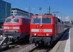 DB/SBB: Lokvielfalt auf dem Hbf Stuttgart am 21.