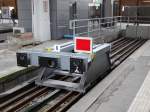 Prellbock in Stuttgart Hbf am 13.02.16