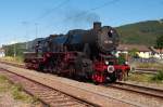 52 7596 setzt in Titisee um. Aufgenommen 17.08.2013