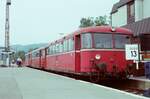 DB-Nebenbahn Tübingen-Entringen: 1983 war das die Station der Nebenbahn auf dem Tübinger Hauptbahnhof