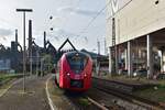 1440 015 fährt als RB71 nach Homburg in Völklingen aus.

Völklingen 30.09.2023