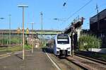 429 102 fährt als RE1 nach Mannheim in Völklingen ein.